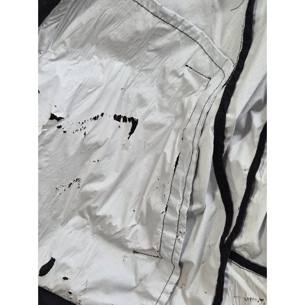 Xersion Windbreaker Jacket Womens Large Black Stretch Full Zip Hooded Waterproof - Picture 7 of 15